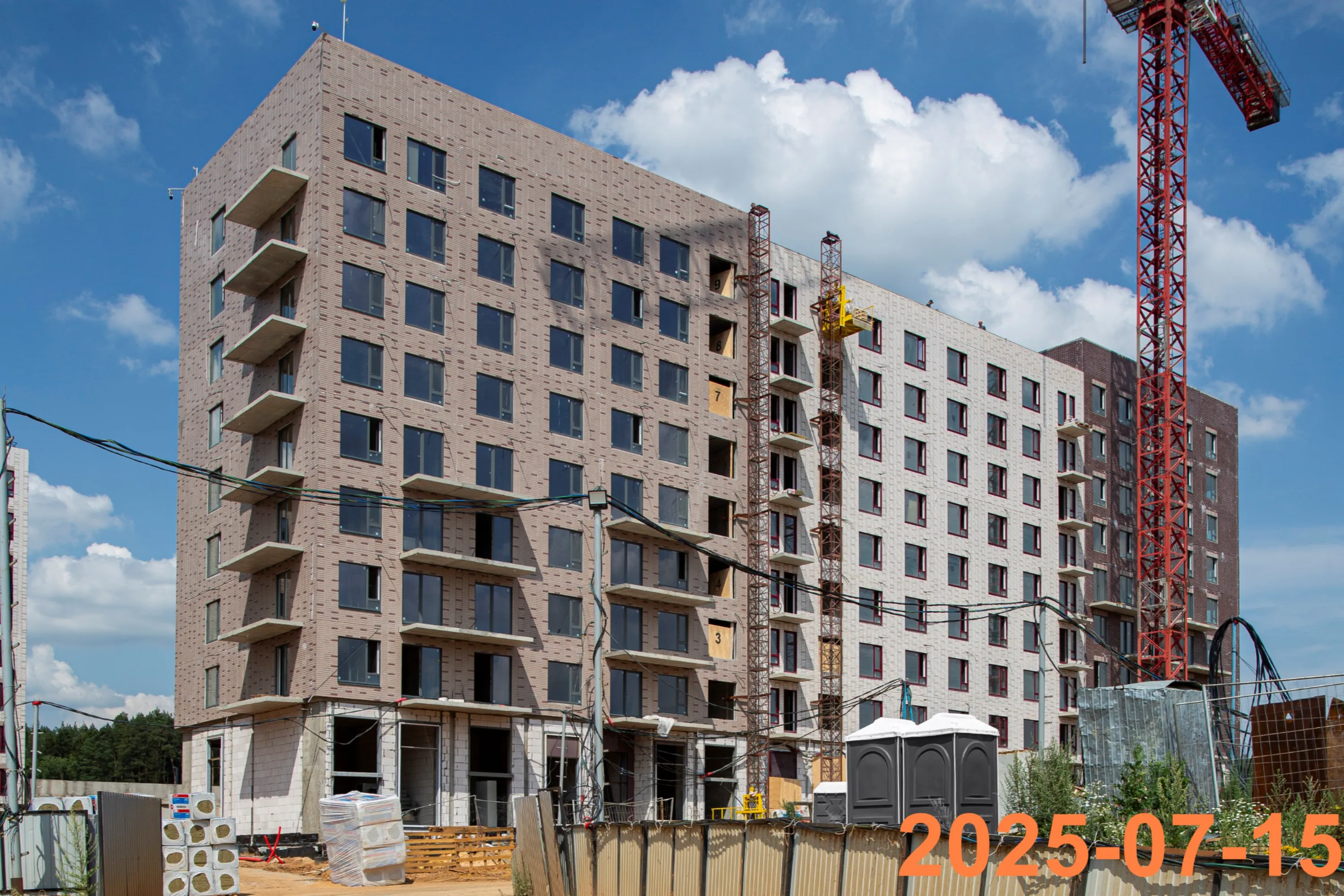 ЖК Середневский лес ход строительства