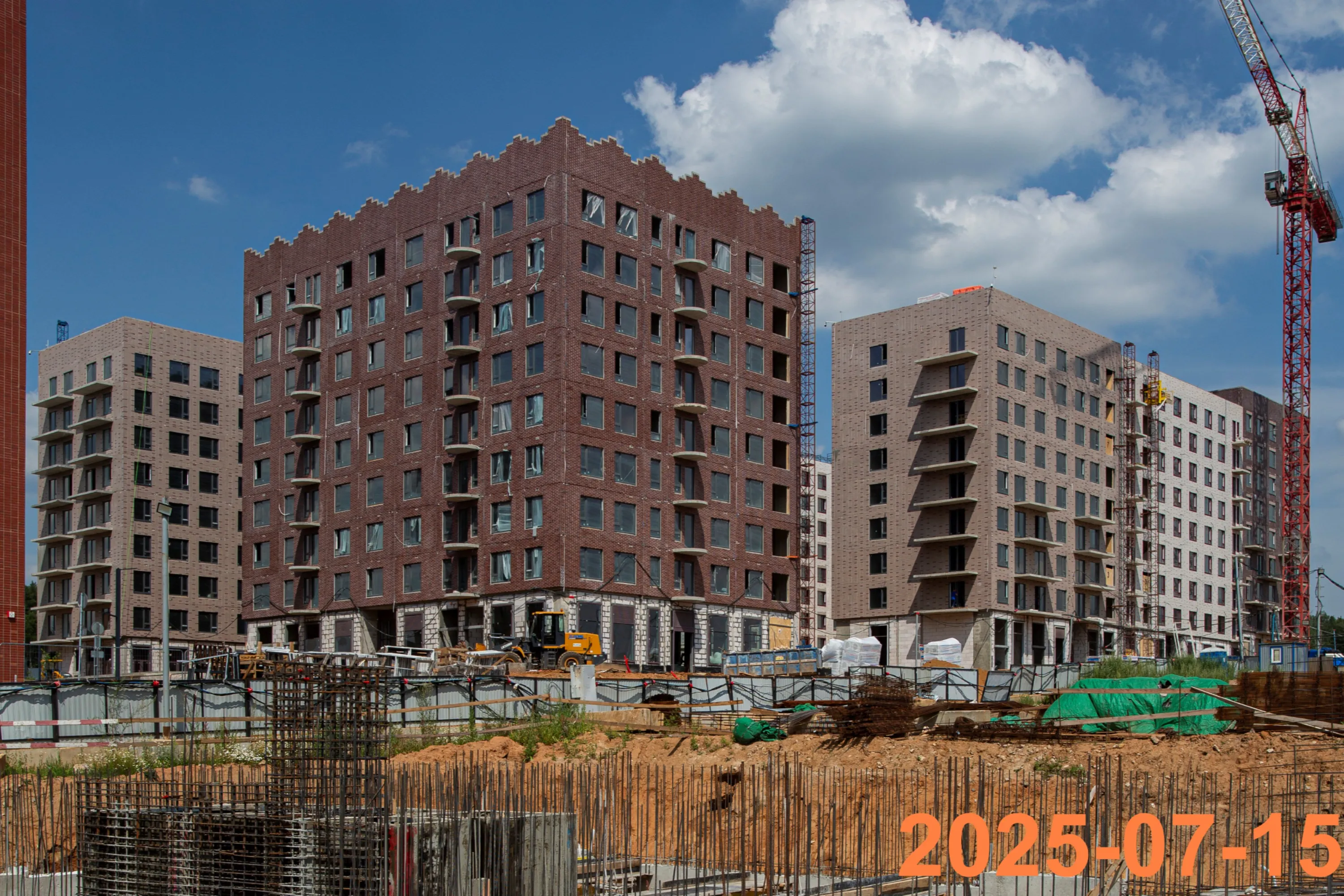 ЖК Середневский лес ход строительства