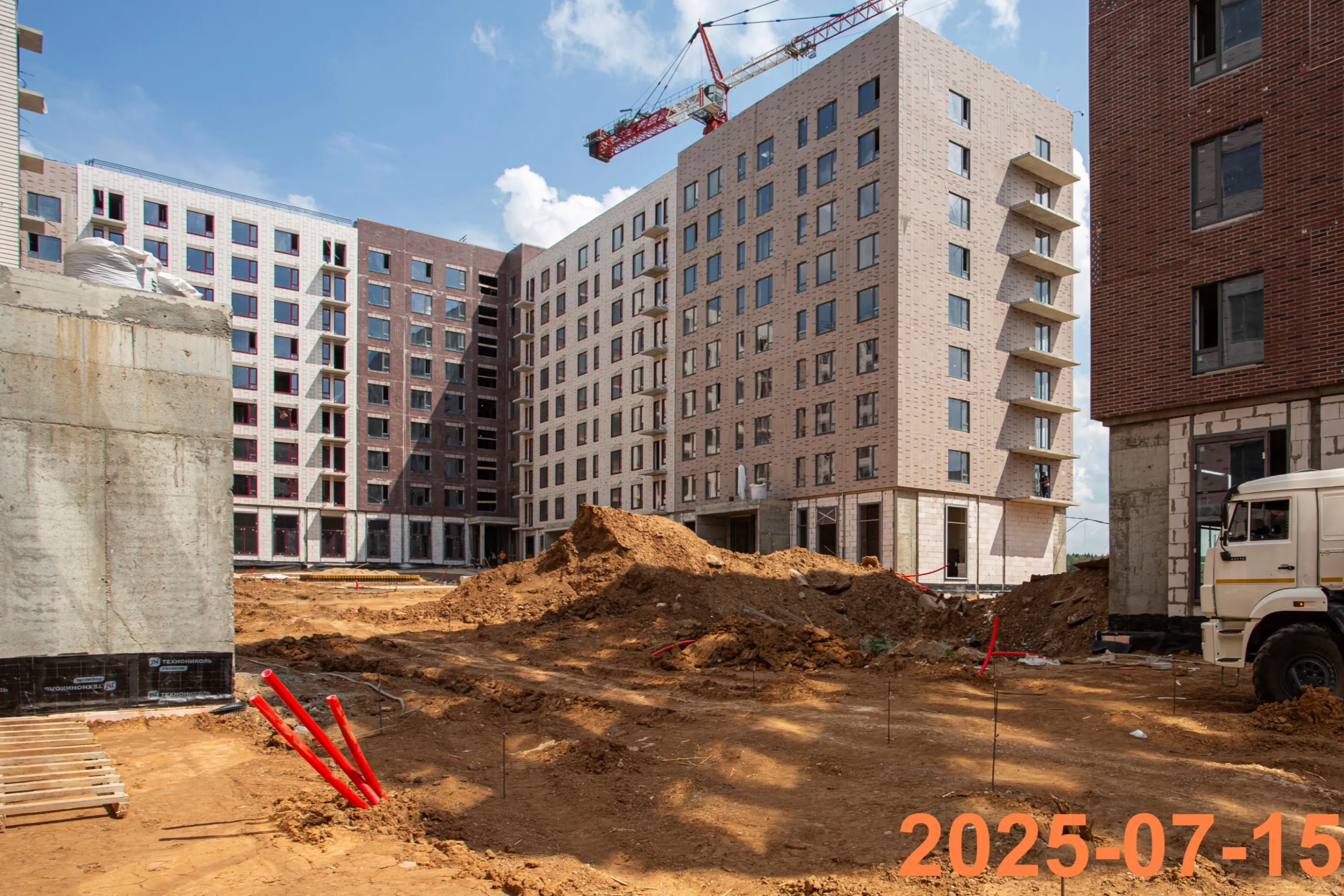 ЖК Середневский лес ход строительства