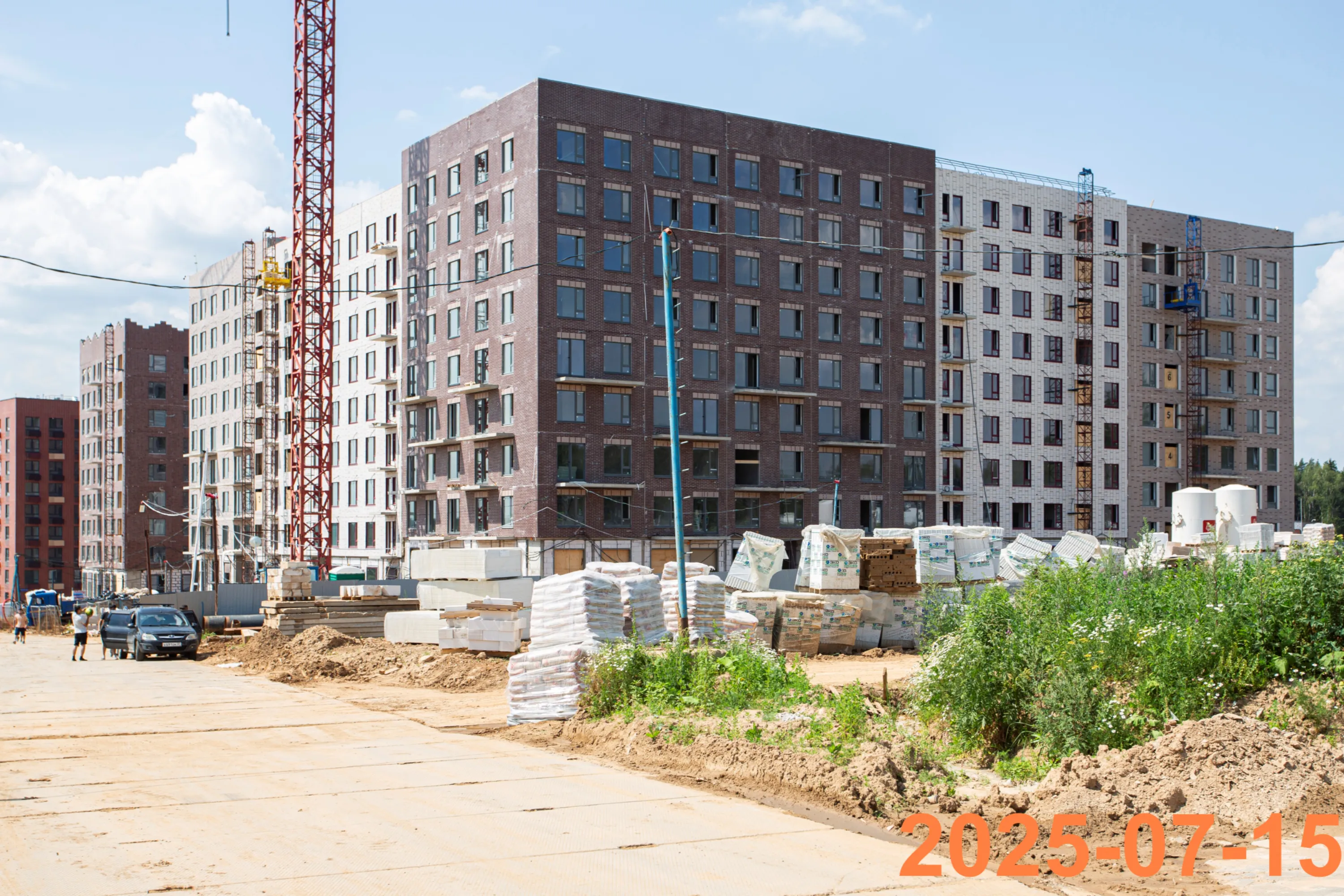 ЖК Середневский лес ход строительства