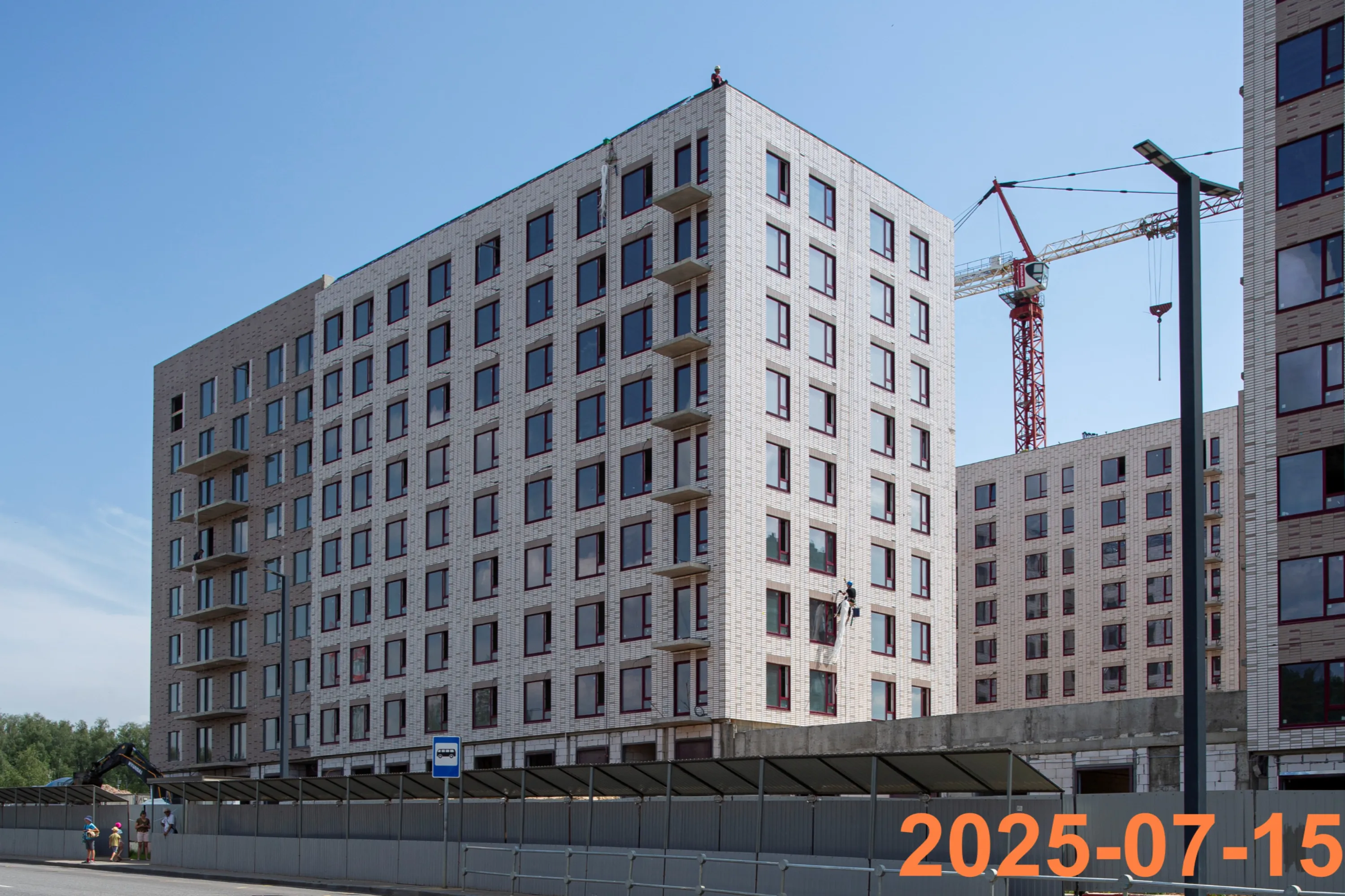 ЖК Середневский лес ход строительства