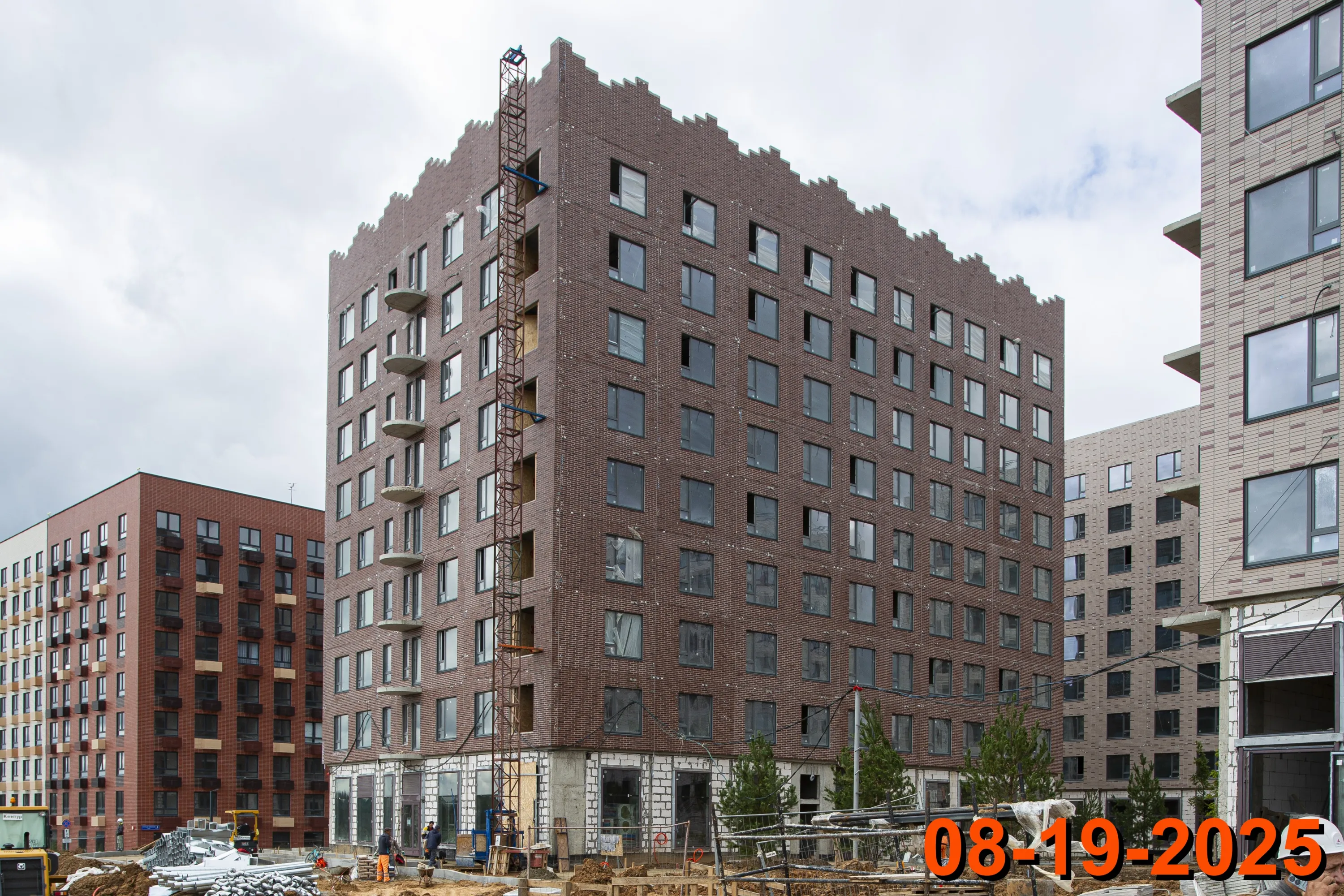 ЖК Середневский лес ход строительства