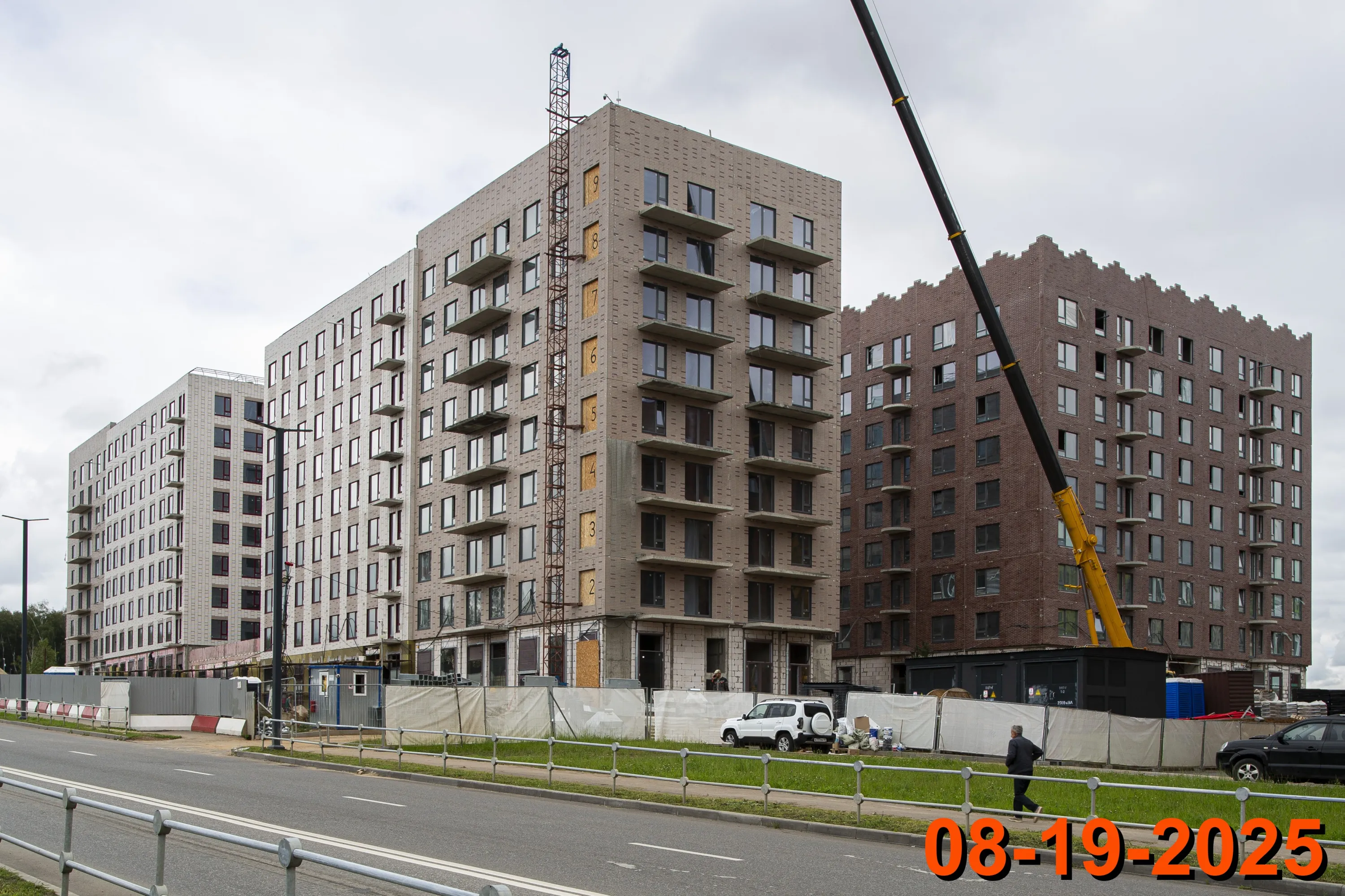 ЖК Середневский лес ход строительства