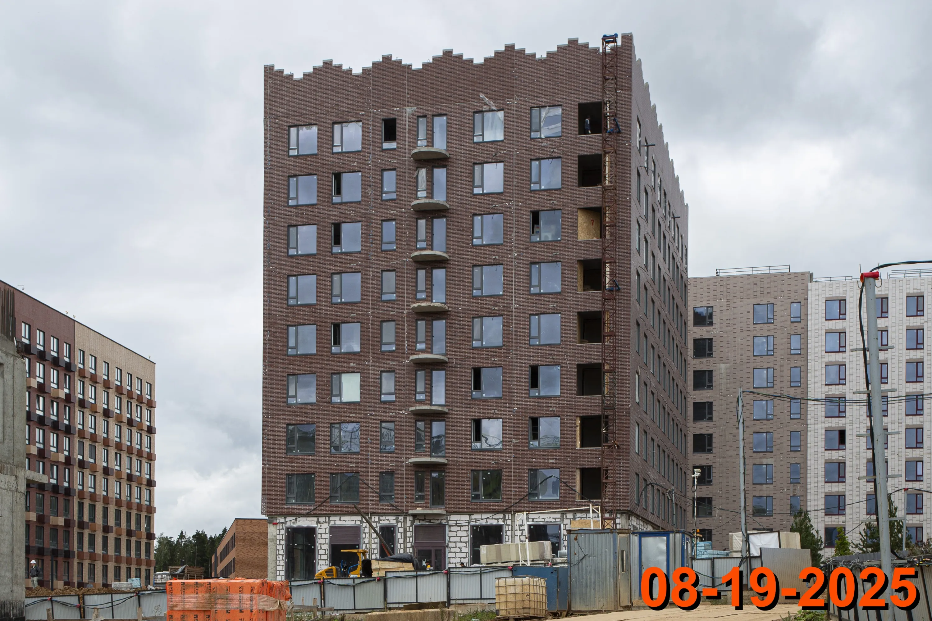 ЖК Середневский лес ход строительства