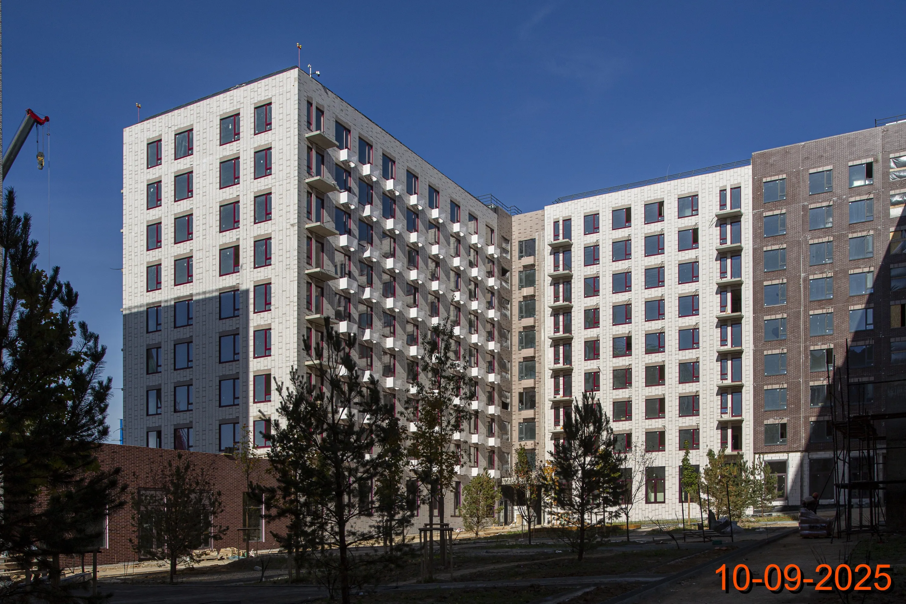 ЖК Середневский лес ход строительства