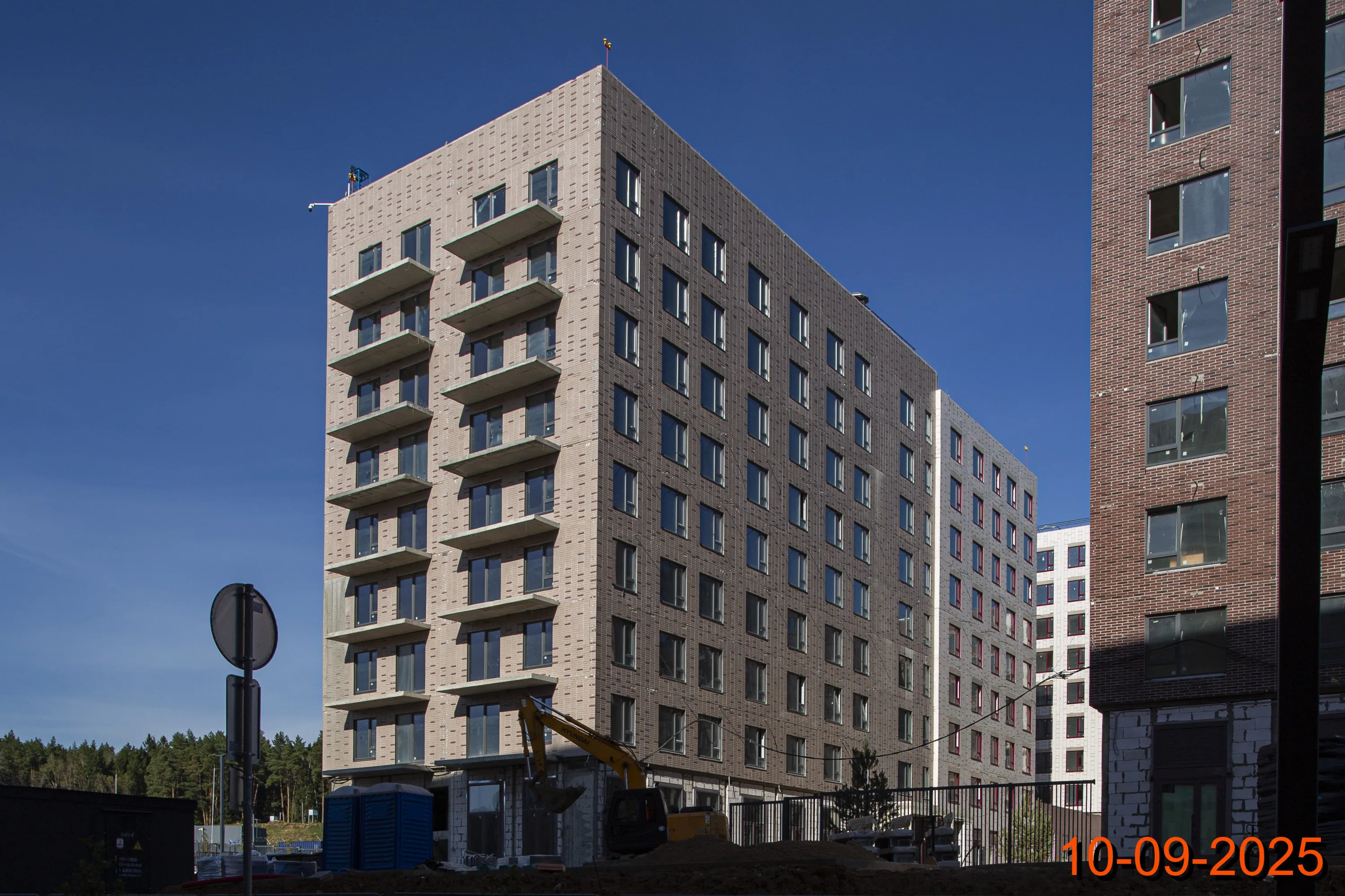 ЖК Середневский лес ход строительства