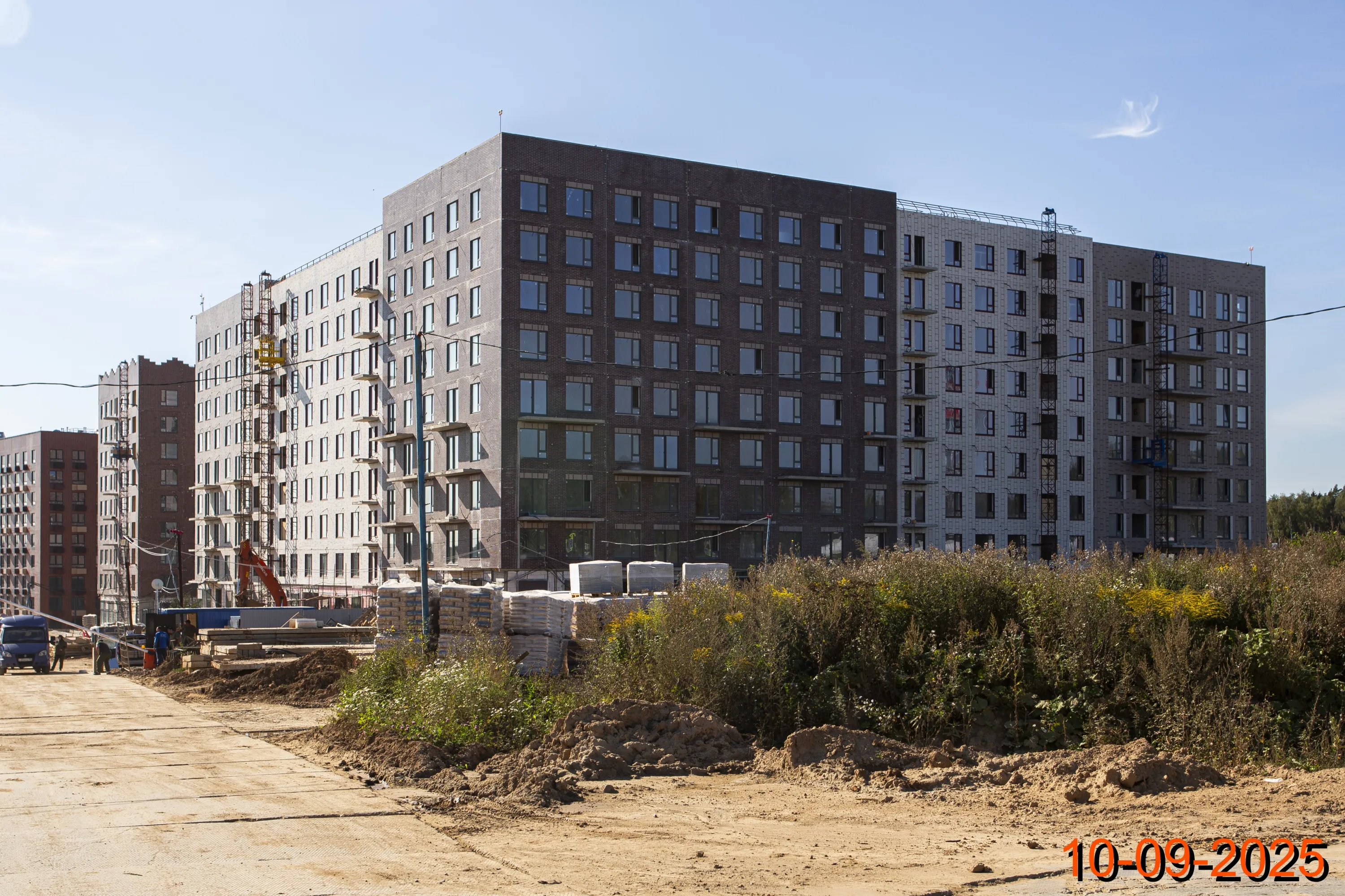 ЖК Середневский лес ход строительства