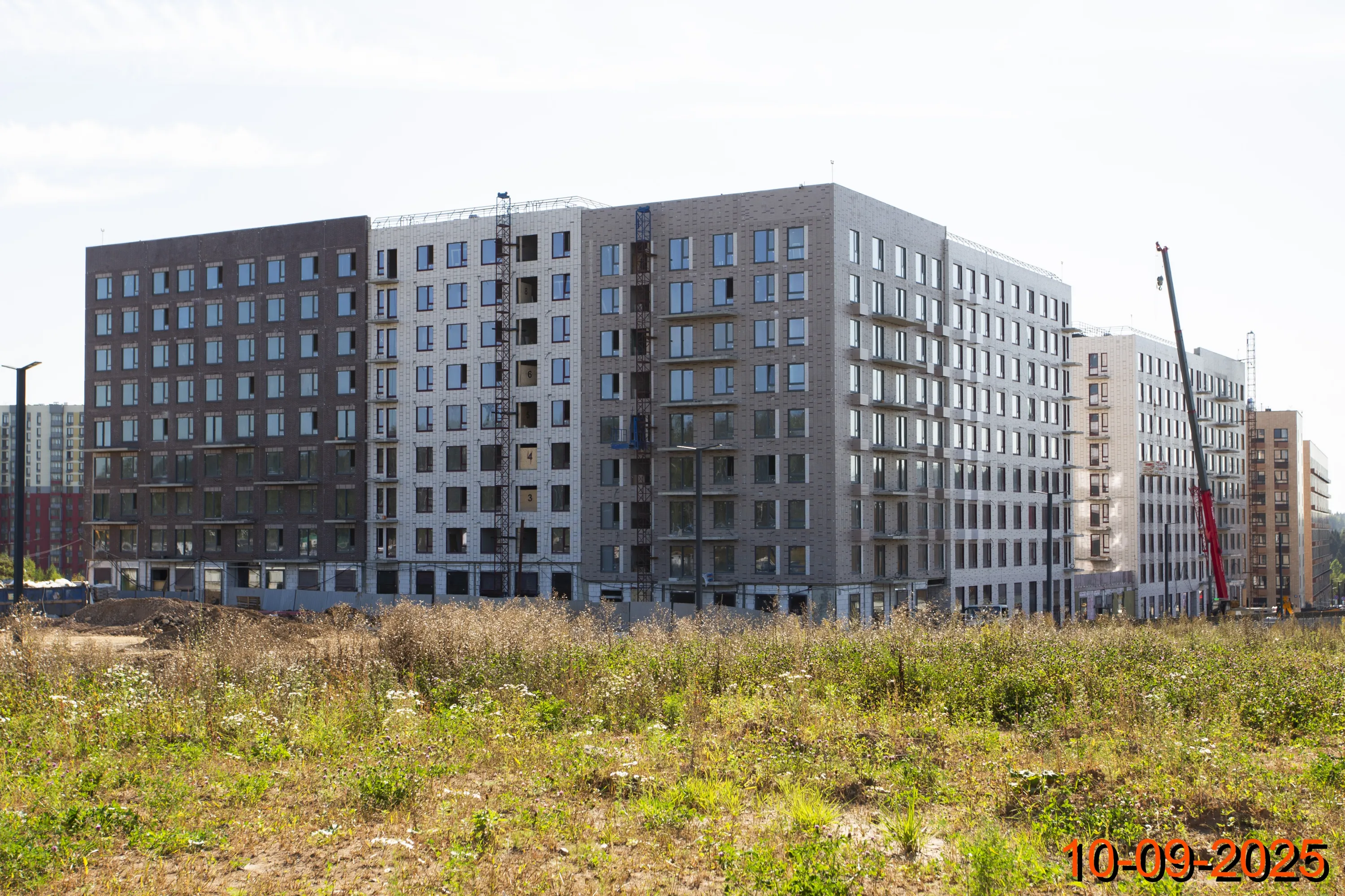 ЖК Середневский лес ход строительства