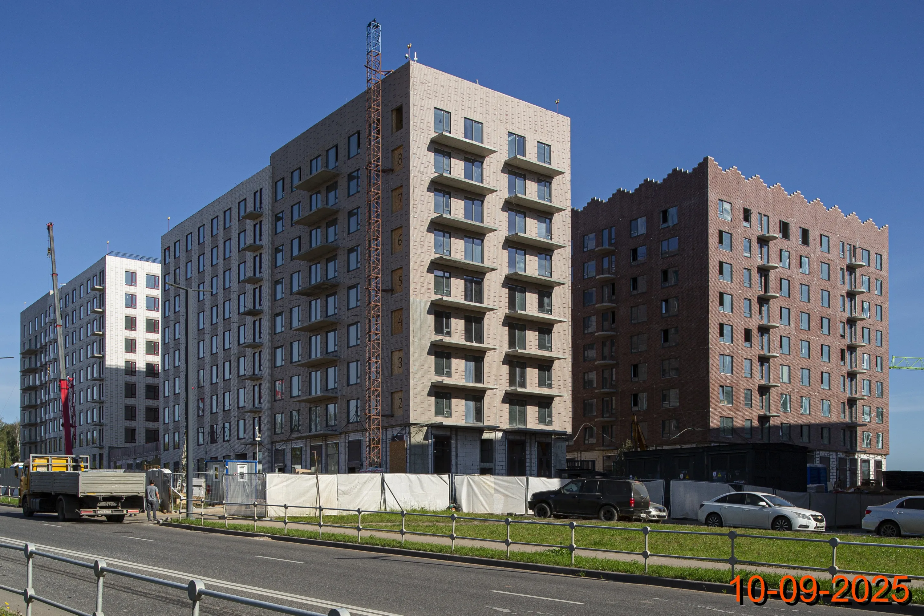 ЖК Середневский лес ход строительства