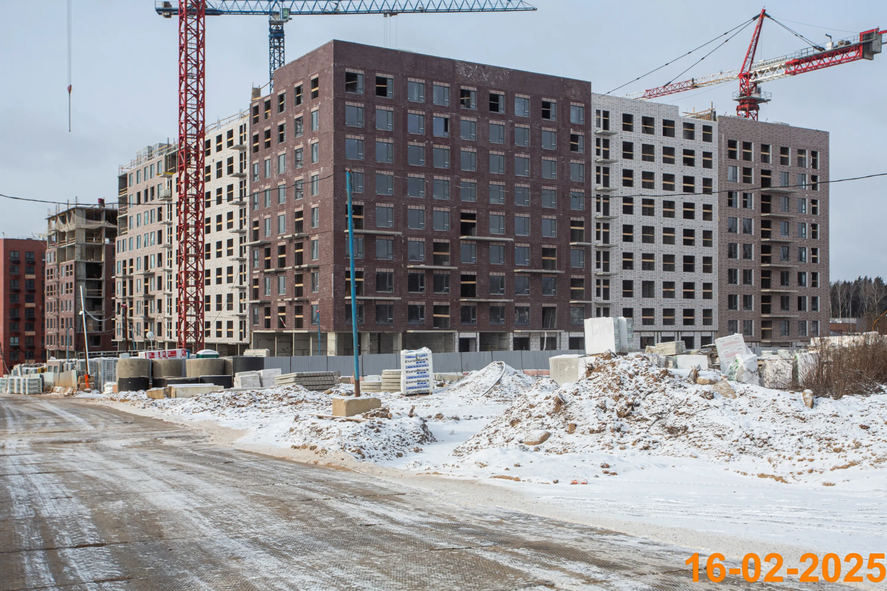 ЖК Середневский лес ход строительства