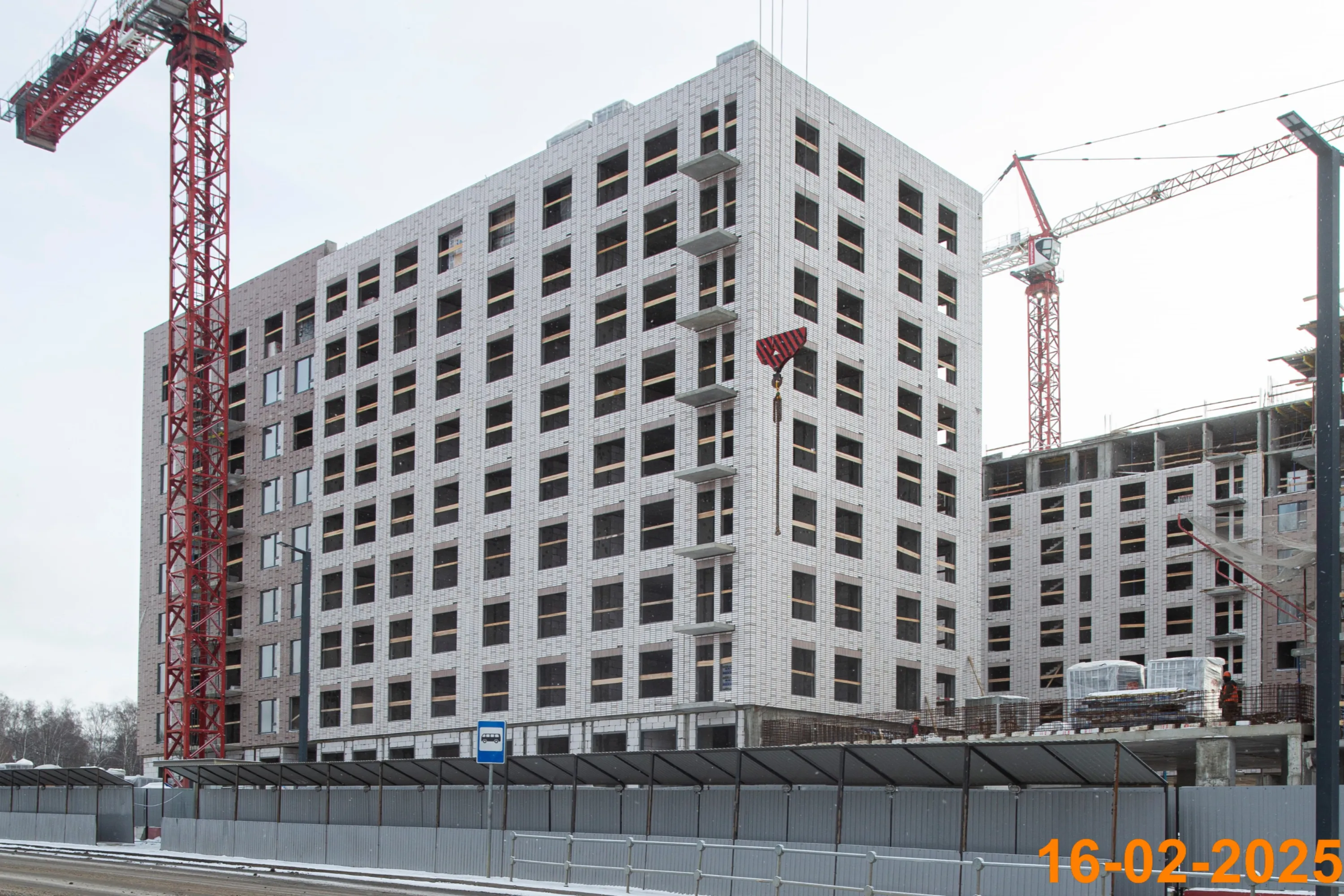 ЖК Середневский лес ход строительства