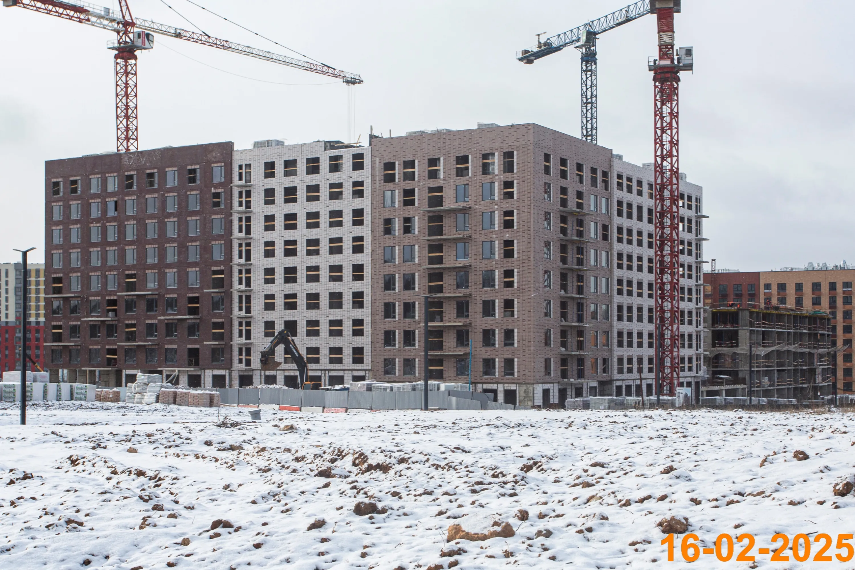 ЖК Середневский лес ход строительства