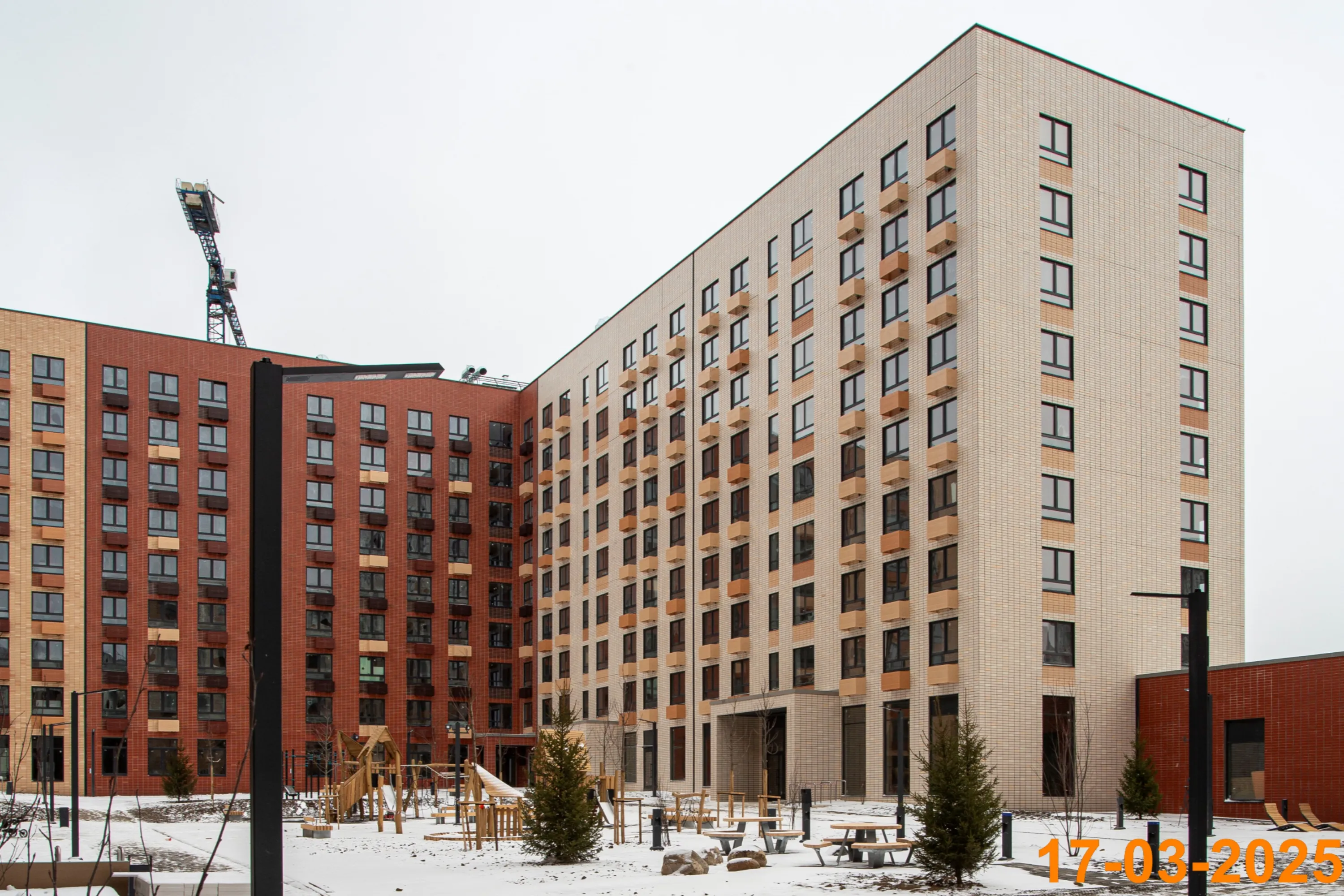 ЖК Середневский лес ход строительства