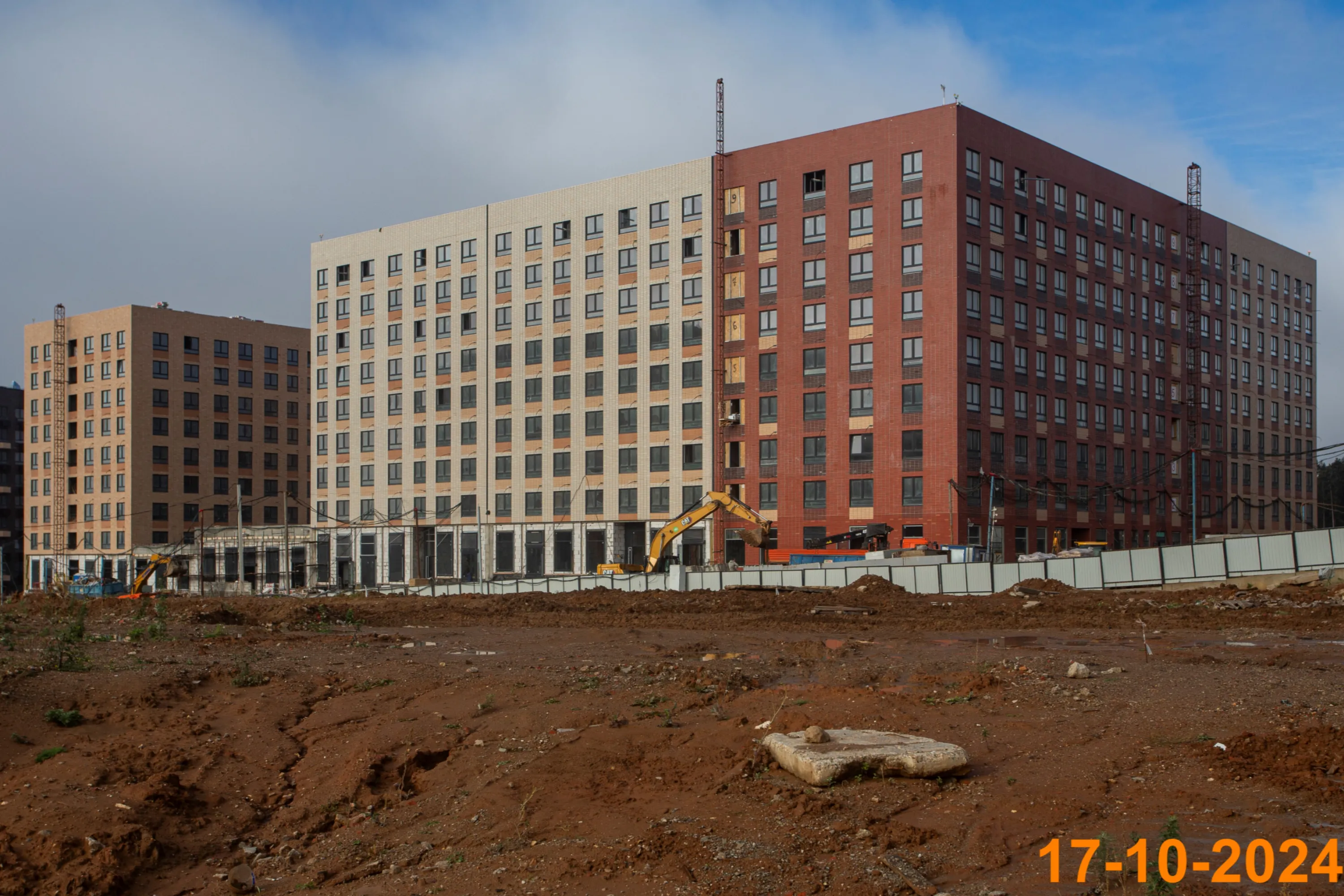 ЖК Середневский лес ход строительства