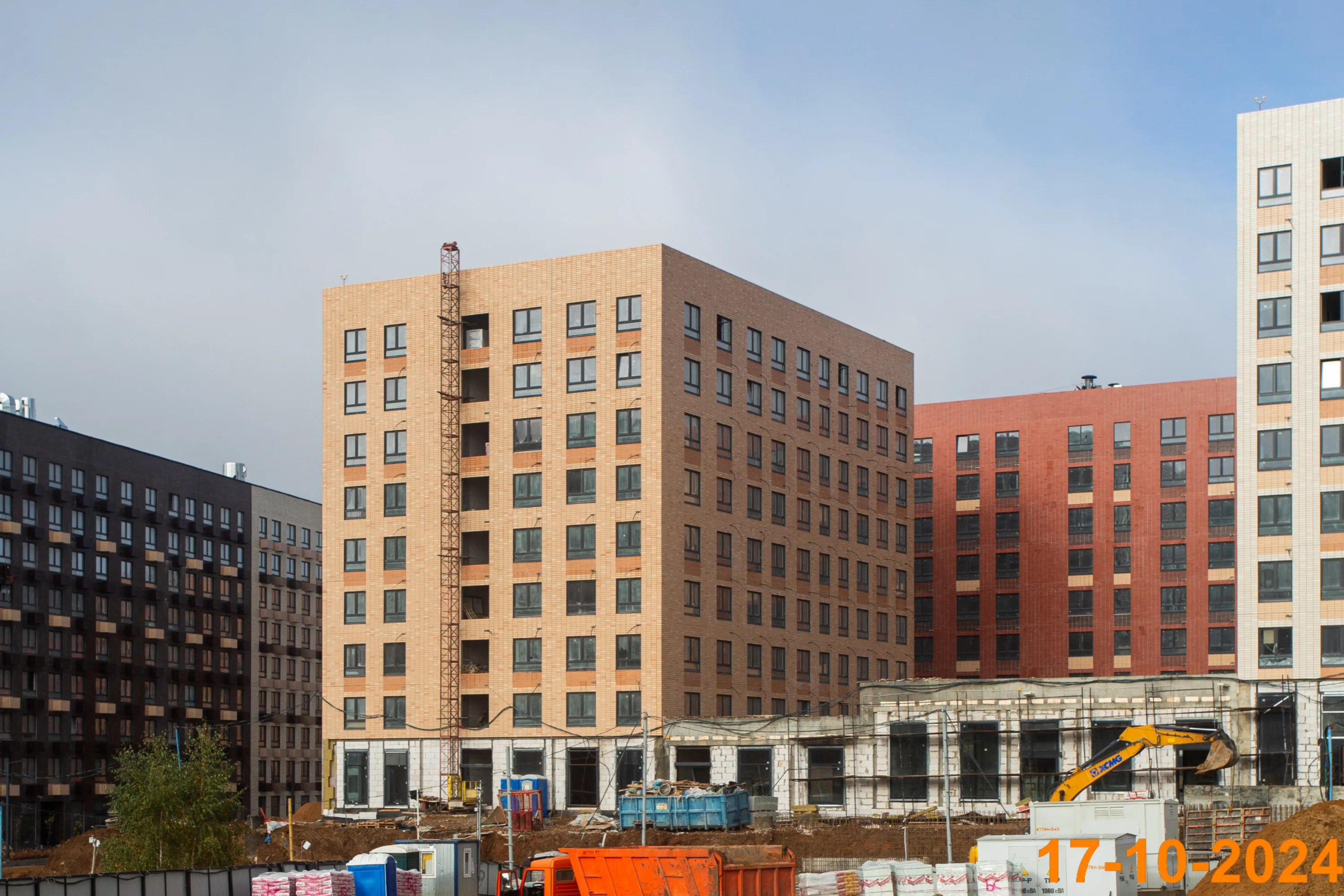 ЖК Середневский лес ход строительства