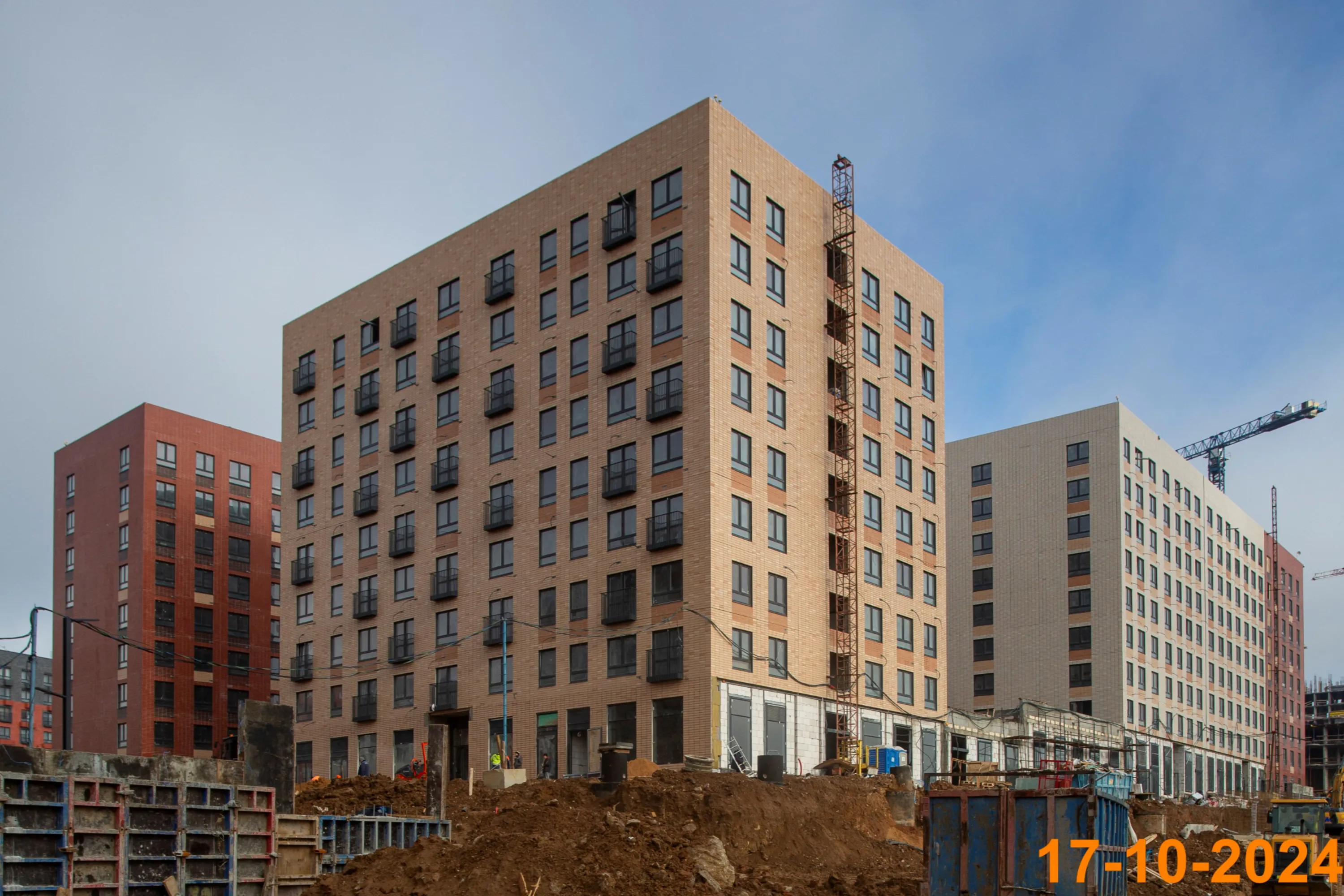 ЖК Середневский лес ход строительства