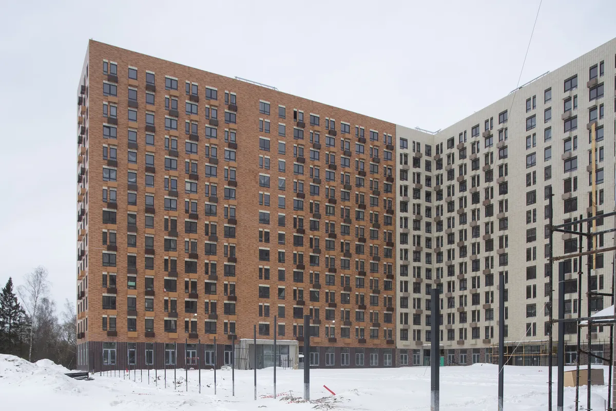 ЖК Середневский лес ход строительства