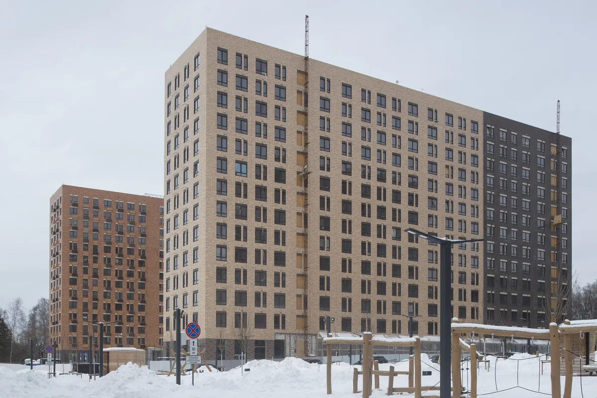 ЖК Середневский лес ход строительства