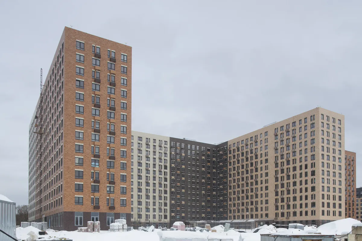 ЖК Середневский лес ход строительства