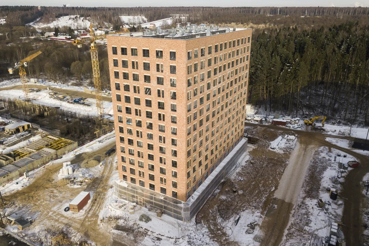 ЖК Середневский лес ход строительства