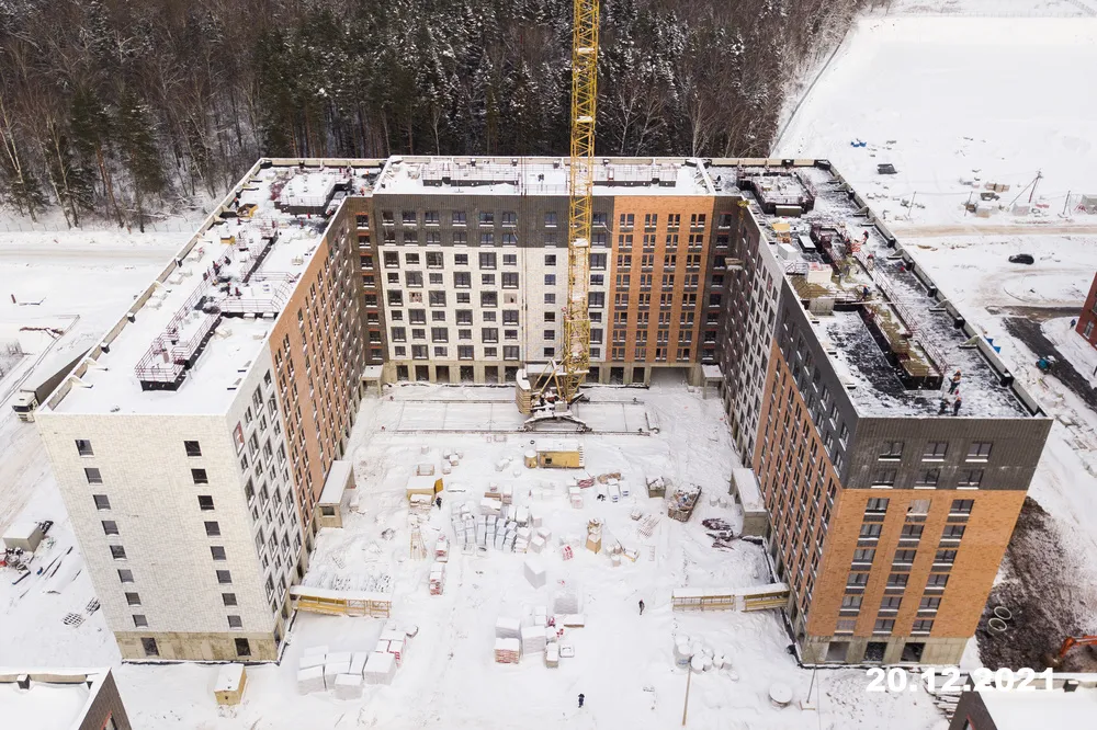 ЖК Середневский лес ход строительства