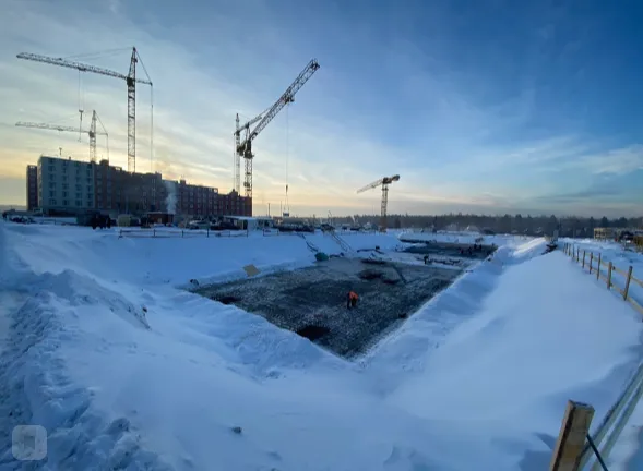 ЖК Середневский лес ход строительства