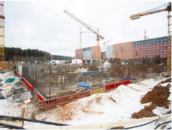 ЖК Середневский лес ход строительства