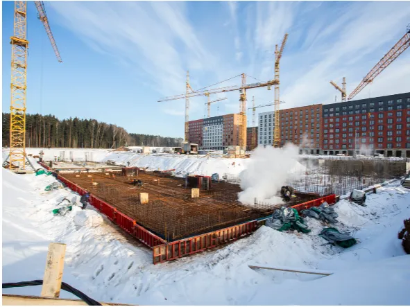 ЖК Середневский лес ход строительства