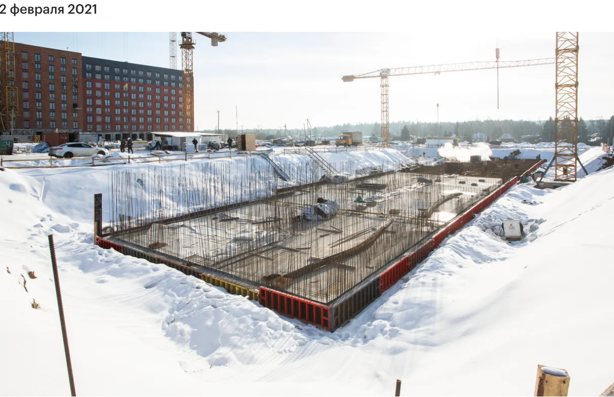 ЖК Середневский лес ход строительства