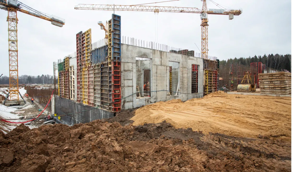 ЖК Середневский лес ход строительства