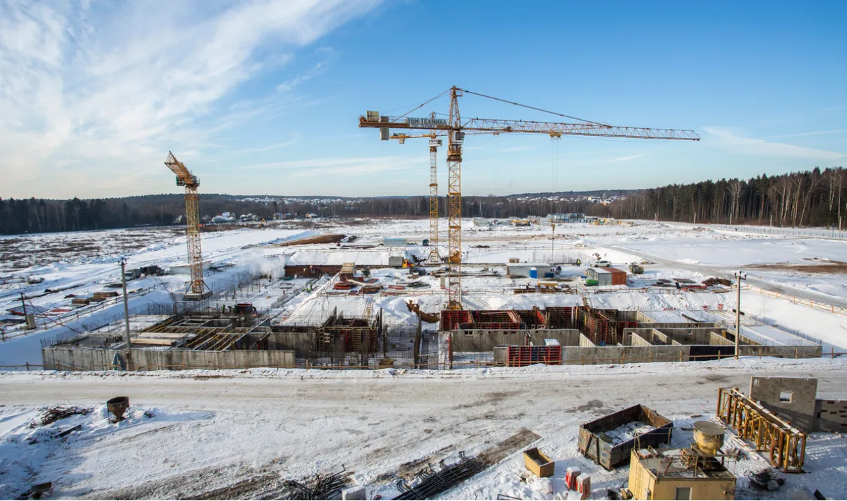 ЖК Середневский лес ход строительства