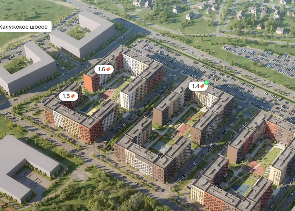 ЖК Середневский лес ход строительства