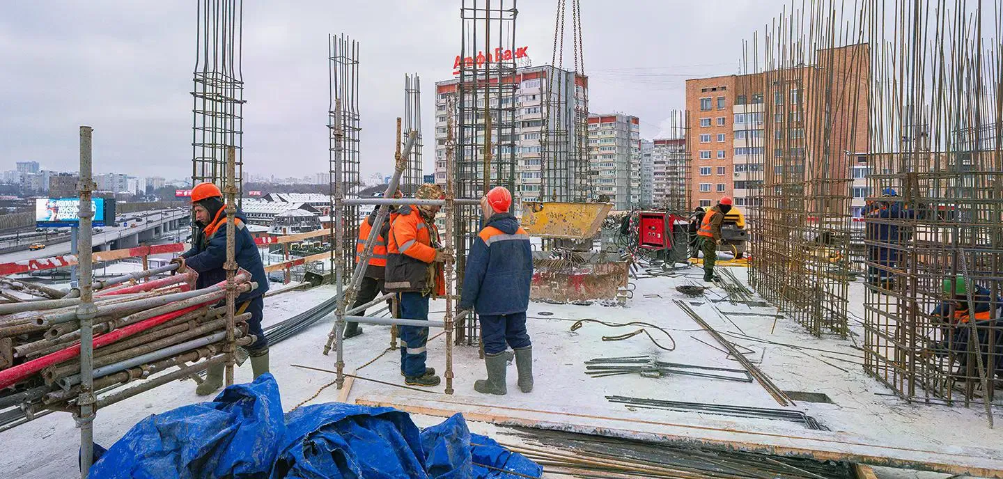 ЖК Мангазея на Тульской ход строительства