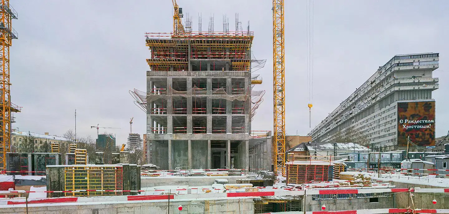 ЖК Мангазея на Тульской ход строительства