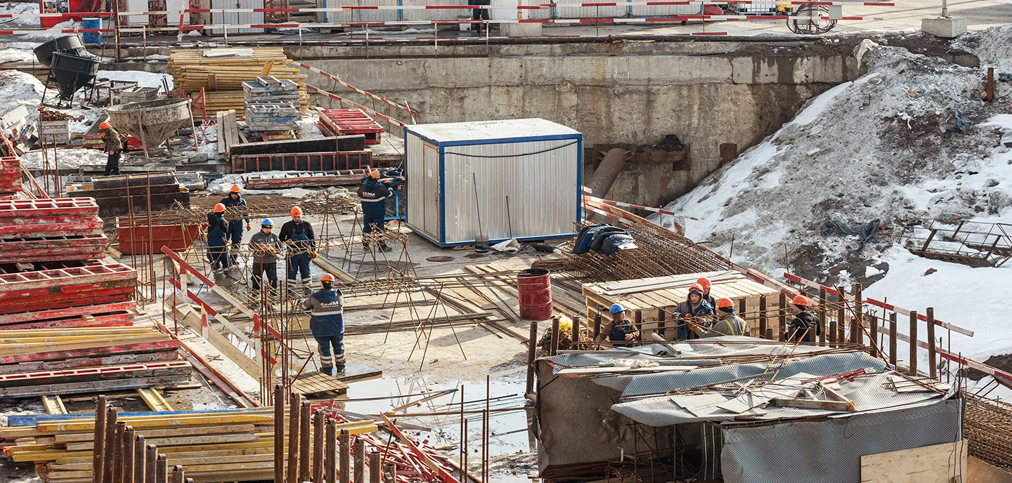 ЖК Мангазея на Тульской ход строительства