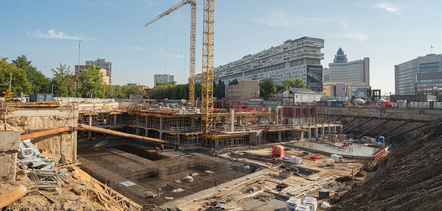 ЖК Мангазея на Тульской ход строительства