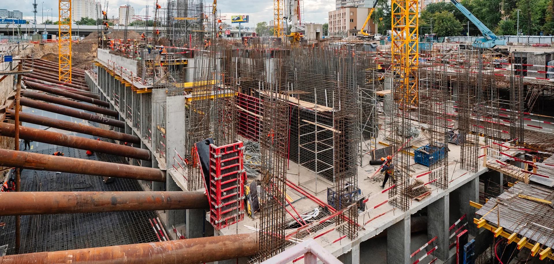 ЖК Мангазея на Тульской ход строительства