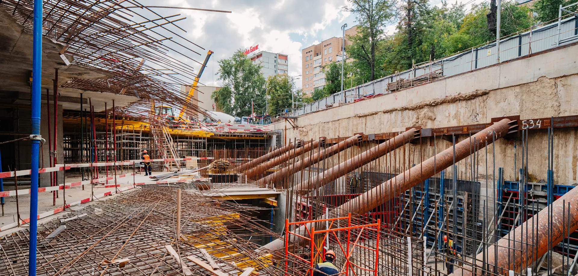 ЖК Мангазея на Тульской ход строительства