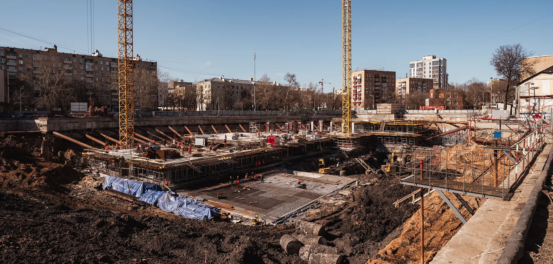 ЖК Мангазея на Тульской ход строительства