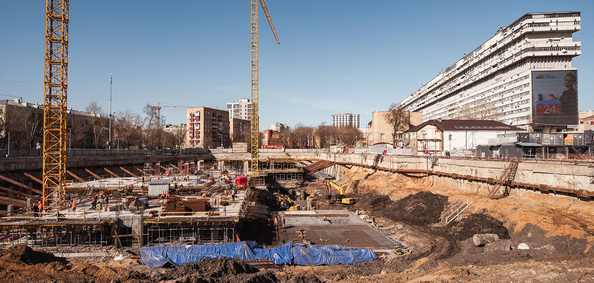 ЖК Мангазея на Тульской ход строительства