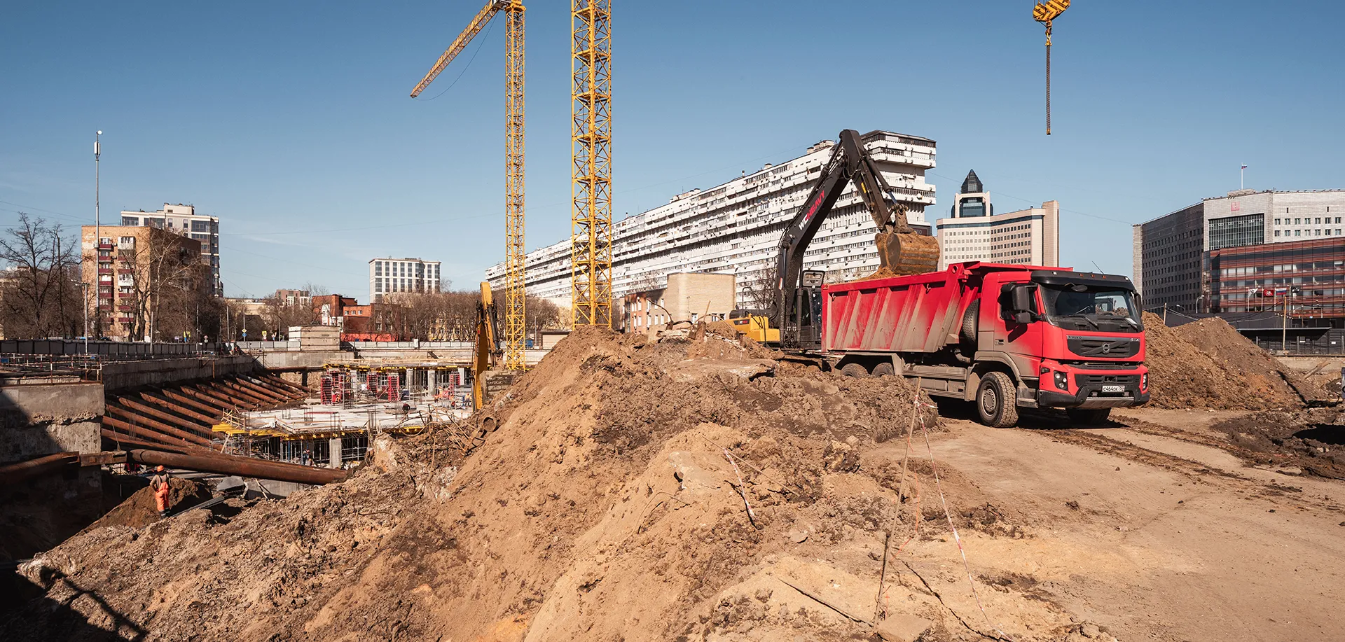 ЖК Мангазея на Тульской ход строительства