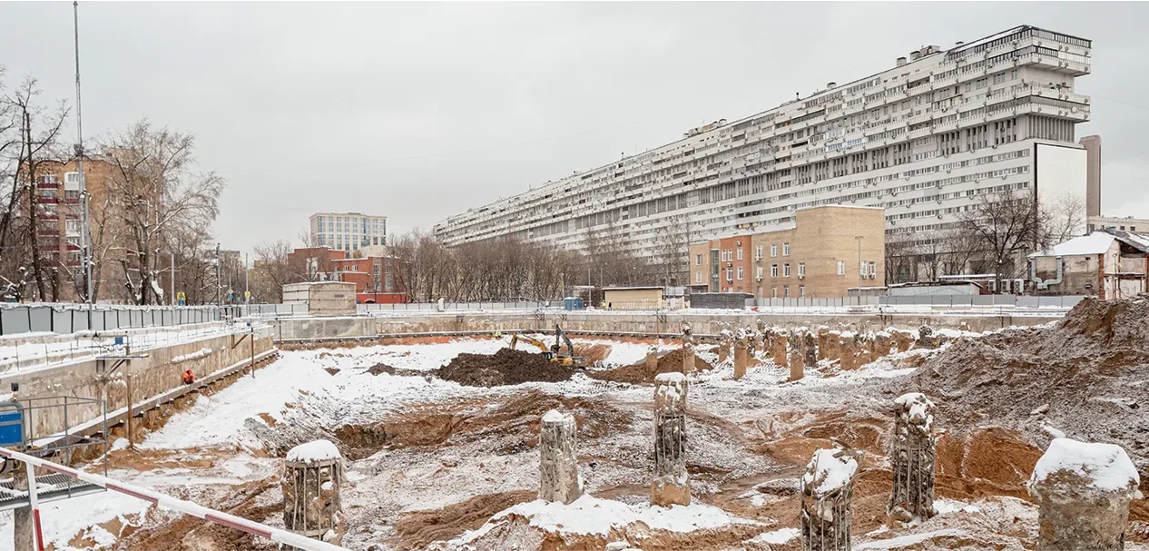 ЖК Мангазея на Тульской ход строительства