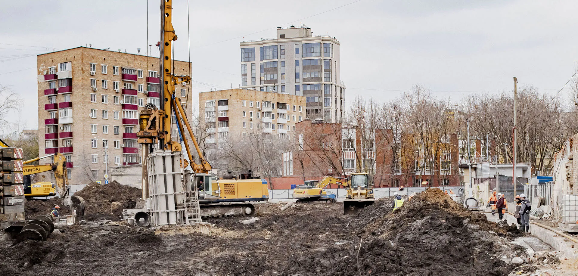 ЖК Мангазея на Тульской ход строительства