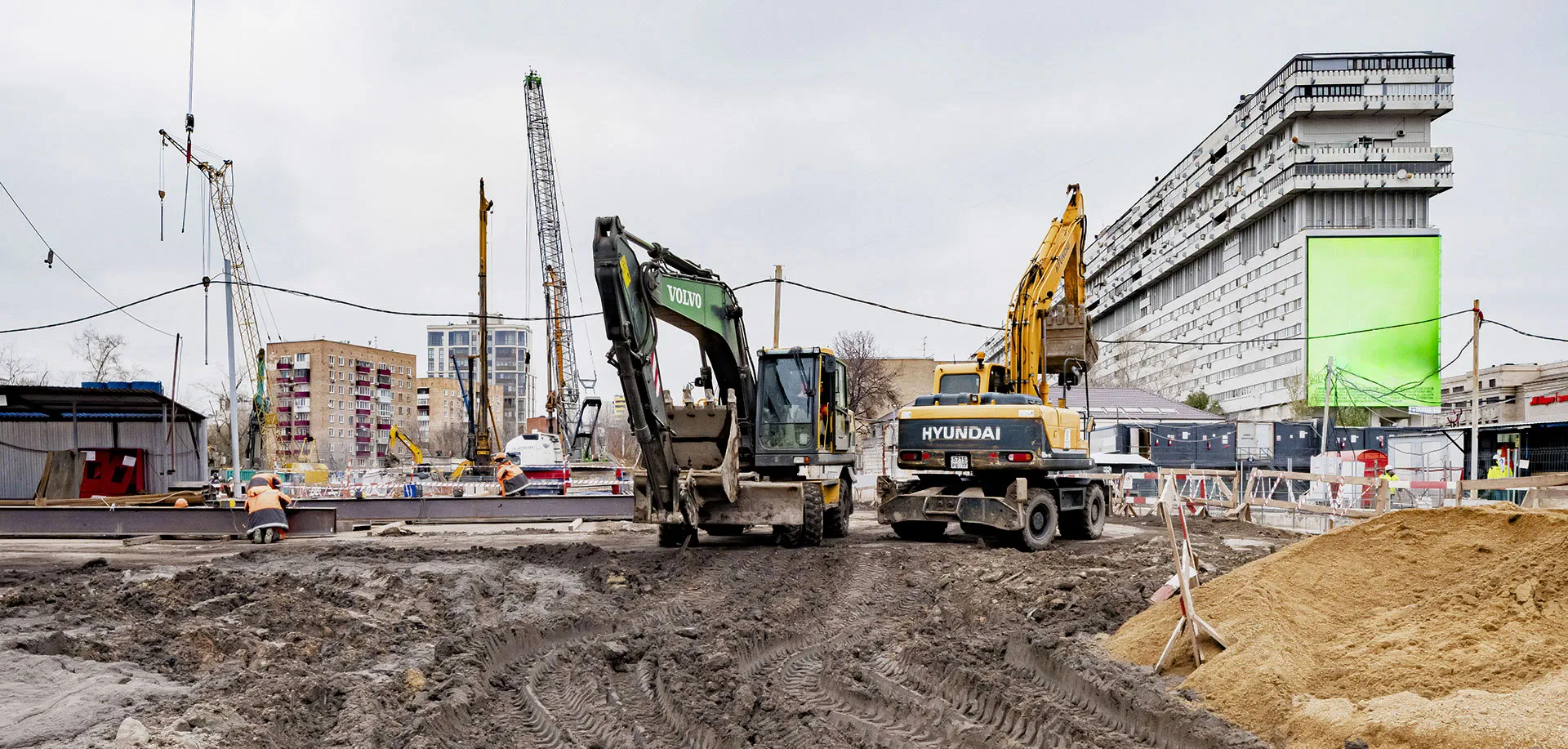 ЖК Мангазея на Тульской ход строительства