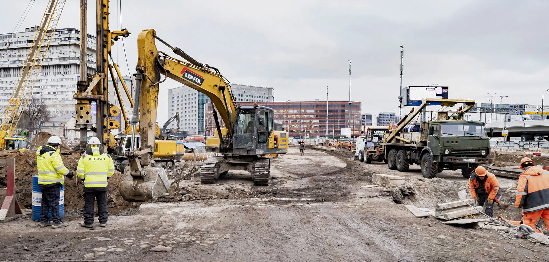 ЖК Мангазея на Тульской ход строительства