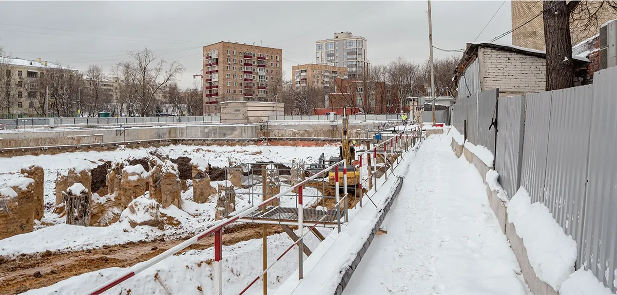 ЖК Мангазея на Тульской ход строительства