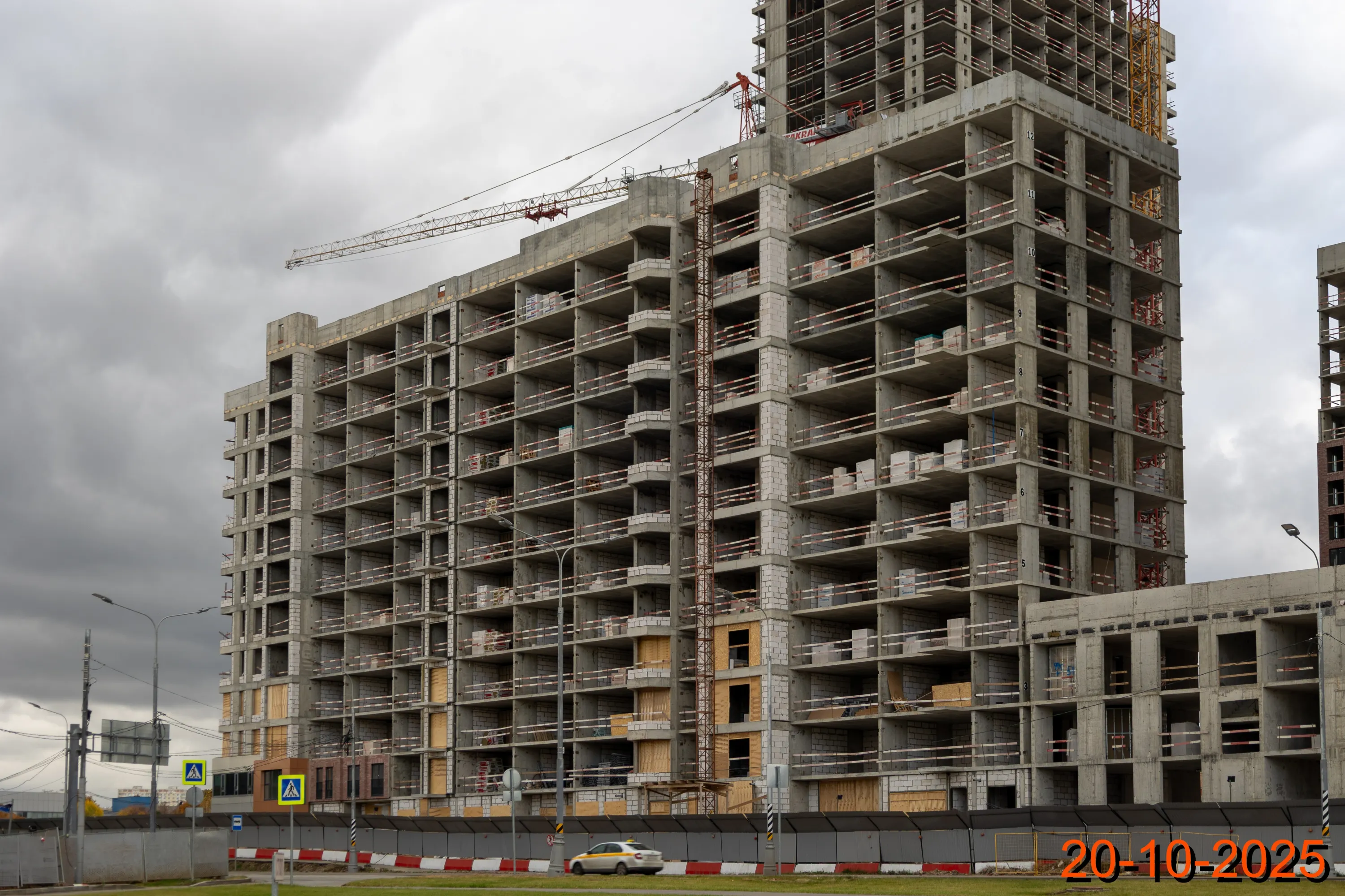 ЖК Москворечье ход строительства