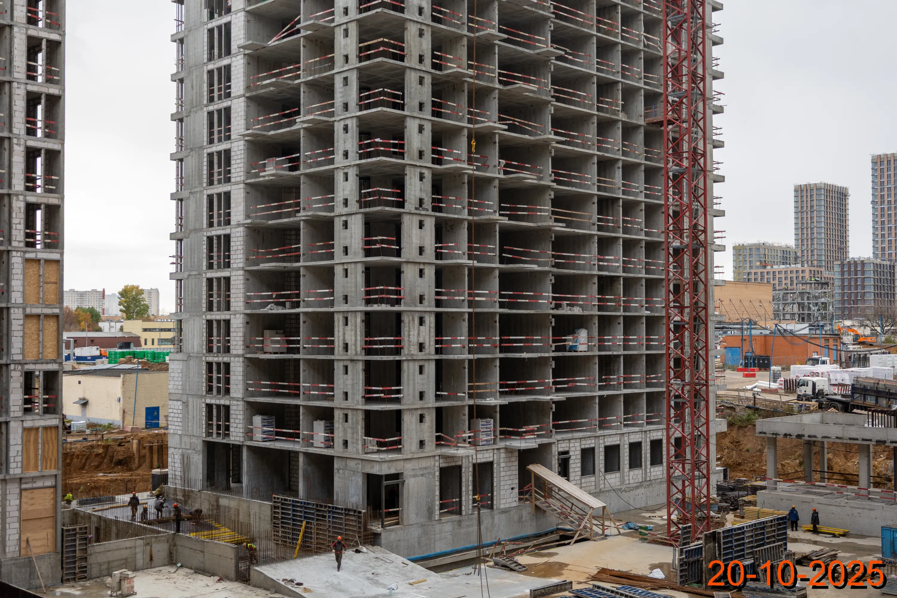 ЖК Москворечье ход строительства