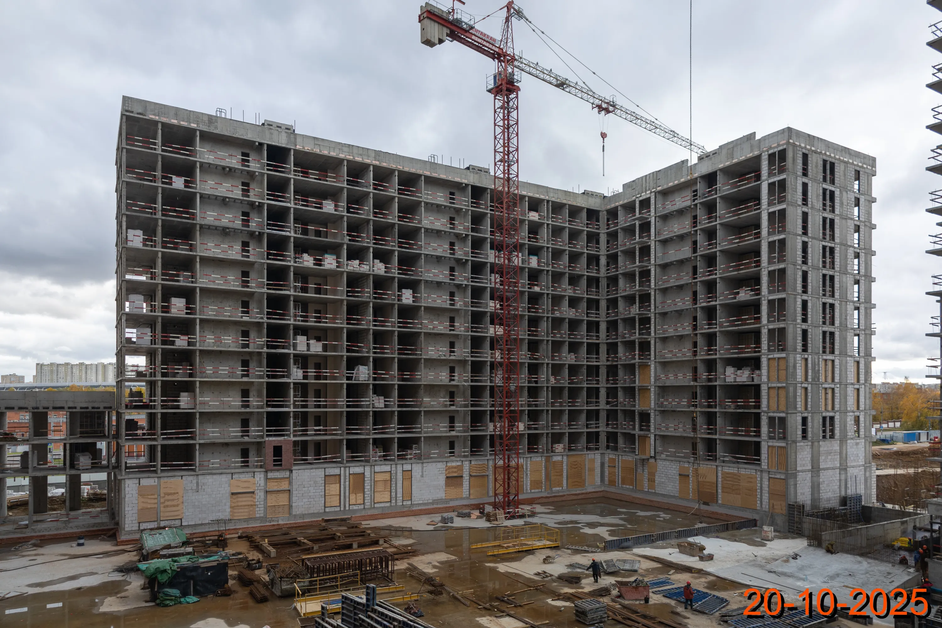 ЖК Москворечье ход строительства