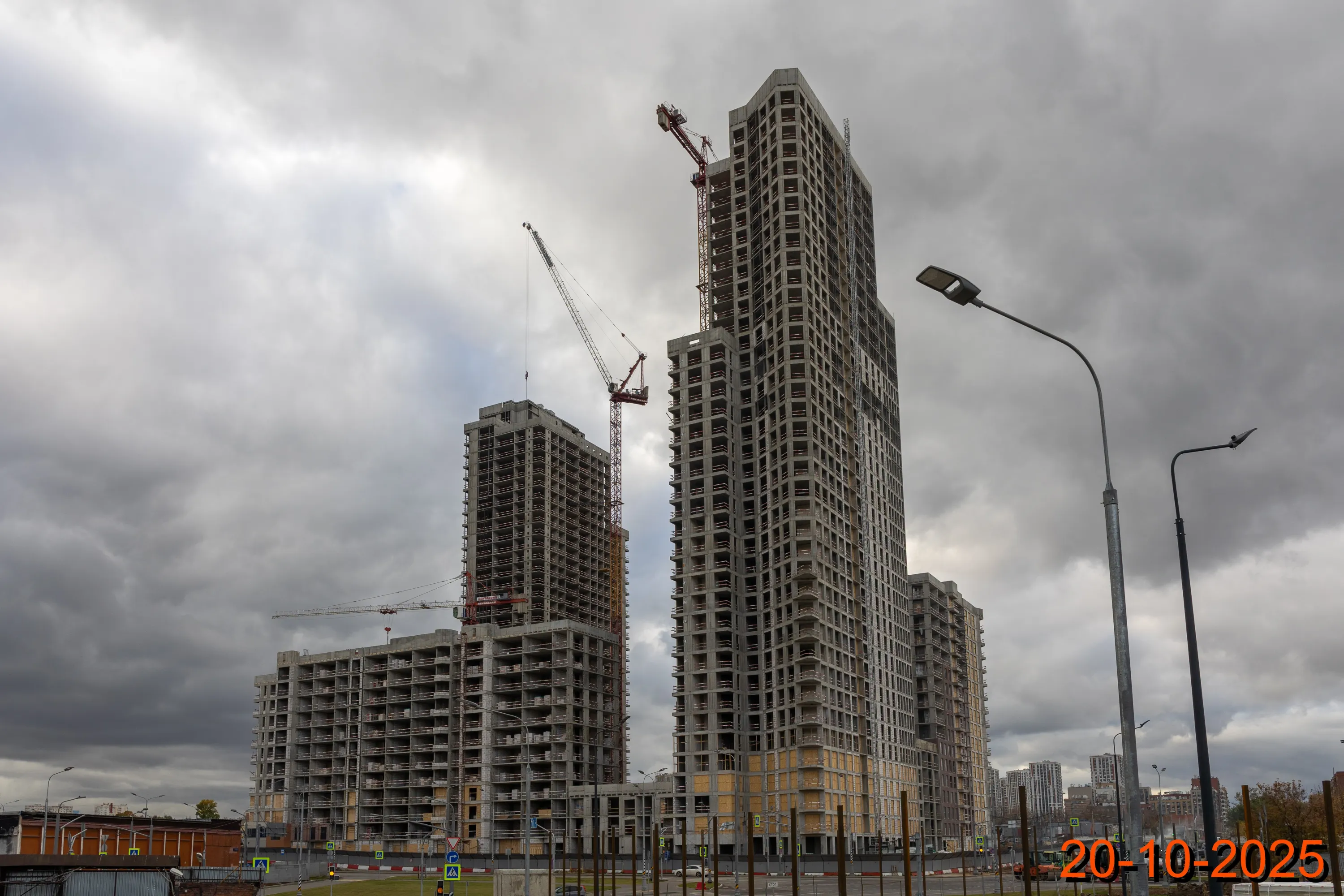 ЖК Москворечье ход строительства